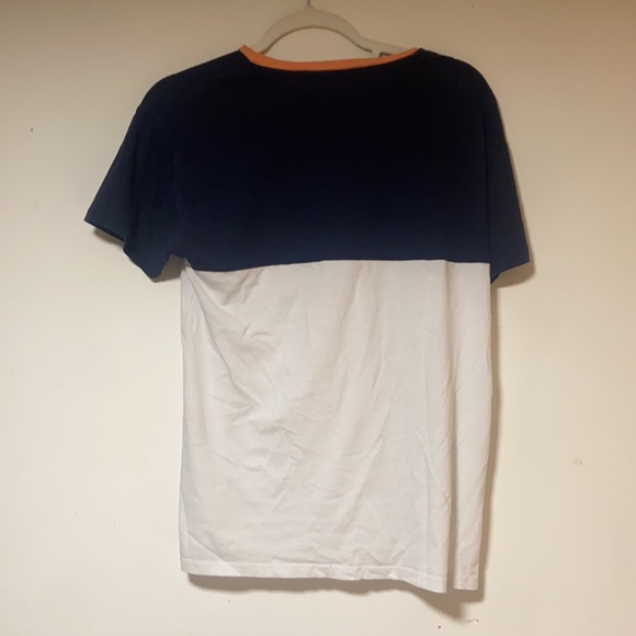 Zara size 11-12 navy white with nada blue and orange - Picture 2 of 2